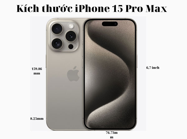Màn hình 6.7 inch của iPhone 15 Pro Max sẽ giúp bạn xem phim rõ nét hơn